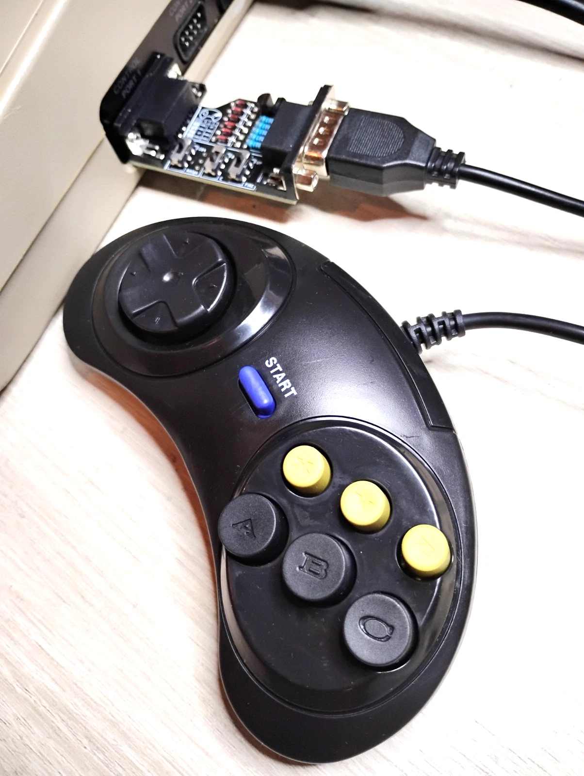 Commodore 64 & Amiga Adapter for Sega Genesis Gamepads - Standard Sega Gamepad Adapter thumbnail 11